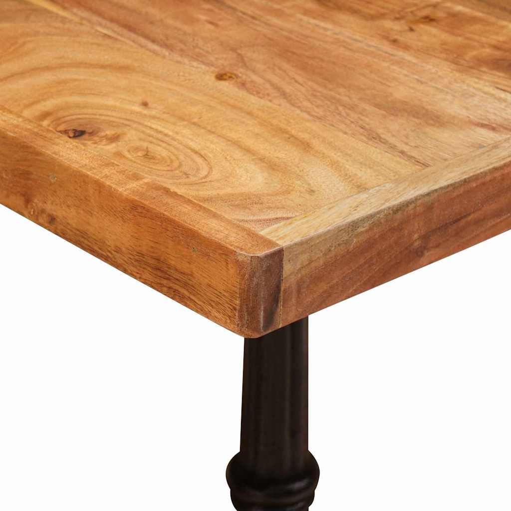 Mesa de Bistró Marrón 50 x 50 x 76 cm Madera de Acacia Sólida