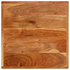 Mesa de Bistró Marrón 50 x 50 x 76 cm Madera de Acacia Sólida