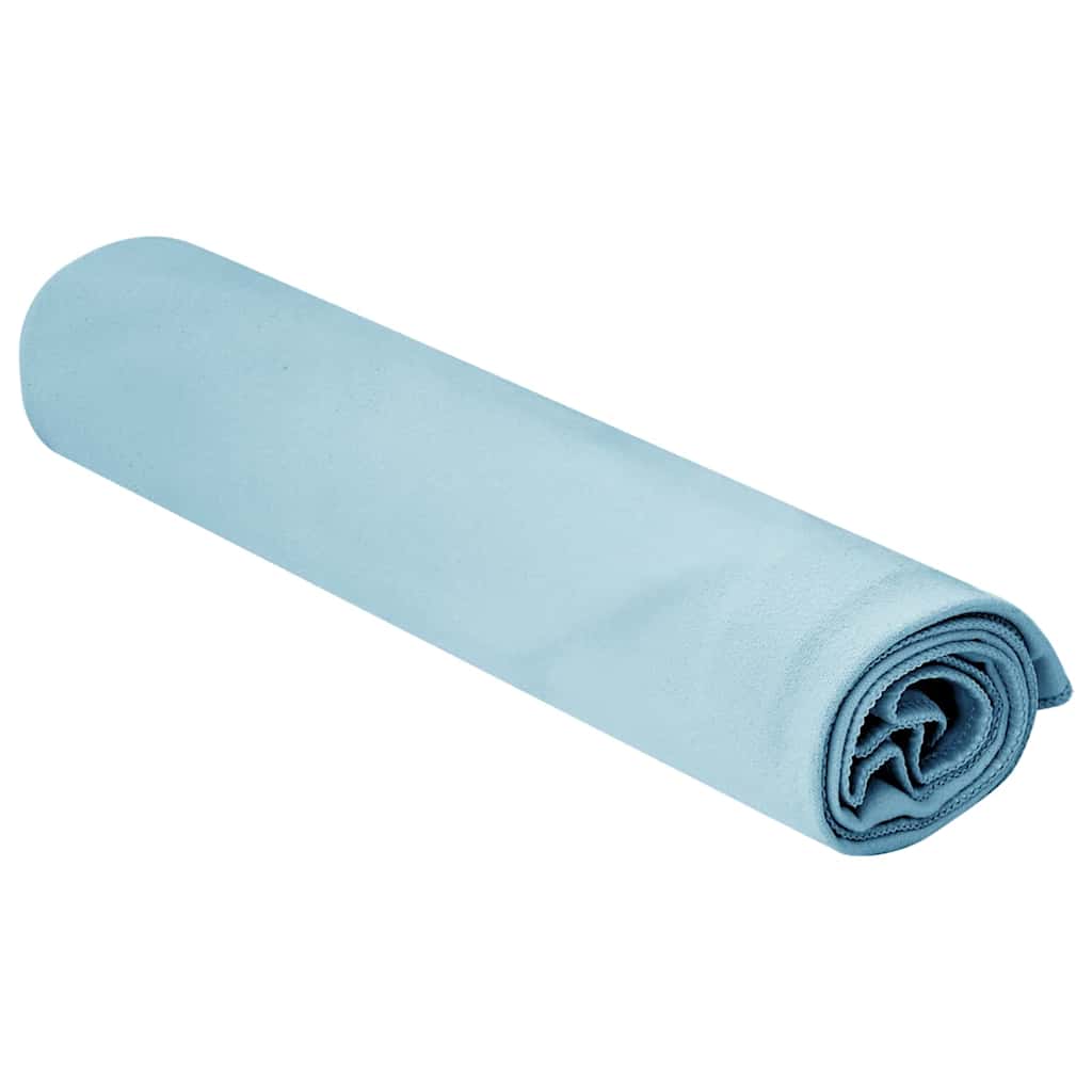 Toallas Deportivas 2 pcs Azul 100 x 50 cm Poliéster y Poliamida