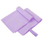 Toalhas Desportivas 2 pcs Azul 100 x 50 cm Poliéster e Poliamida