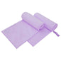 Toalhas Desportivas 2 pcs Azul 100 x 50 cm Poliéster e Poliamida