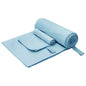 Set de Toallas de Deportes 2 pcs Azul tela