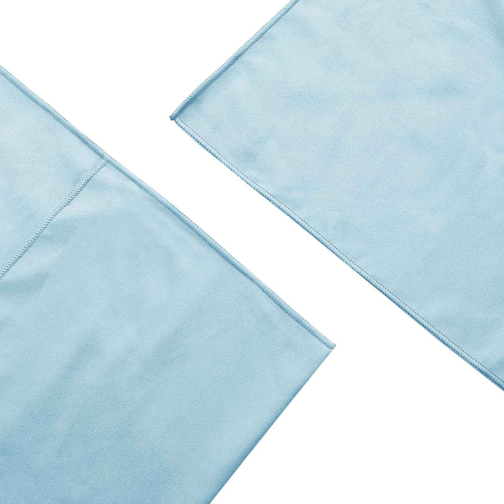 Toallas para Sillas de Exterior 2 pcs Azul 130 x 60 cm