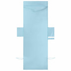 Toallas de Reposera 2 pcs Azul 210 x 75 cm