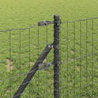 Poste de Valla 12 pcs Gris 100 cm