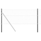 Poste de Valla 12 pcs Gris 100 cm