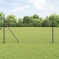 Poste de Valla 12 pcs Gris 100 cm