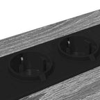 Armario de Noche con cajón 2 pcs Gris Sonoma 42 x 41 x 56 cm