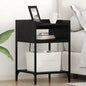 Armario de Noche 2 pcs Roble ahumado 40 x 40 x 61 cm