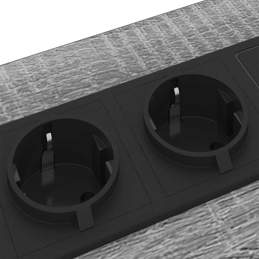 Armario de Noche con cajón 2 pcs Gris Sonoma 42 x 41 x 61 cm