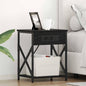 Armario de Noche 2 pcs Gris Sonoma 41 x 31 x 51 cm