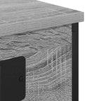 Armario de Noche 2 pcs Gris Sonoma 41 x 31 x 51 cm