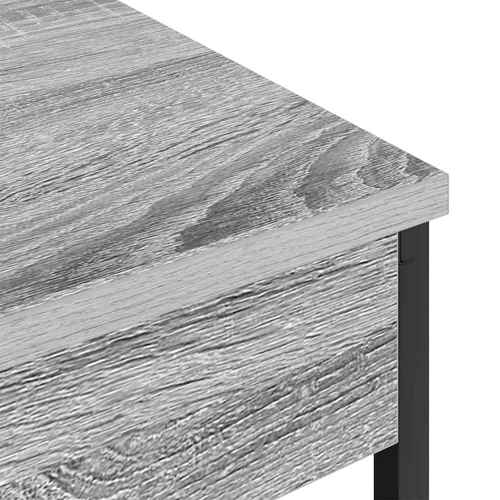 Armario de Noche 2 pcs Gris Sonoma 41 x 31 x 51 cm