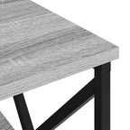 Armario de Noche 2 pcs Gris Sonoma 41,5 x 40,5 x 55 cm