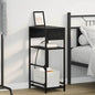 Armario de Noche Gris Sonoma 40 x 27 x 76 cm