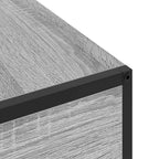 Armario de Noche Gris Sonoma 40 x 27 x 76 cm