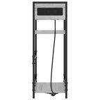 Armario de Noche Gris Sonoma 40 x 27 x 76 cm