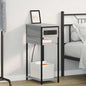 Armario de Noche 2 pcs Gris Sonoma 41 x 31 x 51 cm
