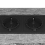 Armario de Noche 2 pcs Gris Sonoma 38 x 30 x 48 cm