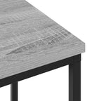 Armario de Noche 2 pcs Gris Sonoma 38 x 30 x 48 cm