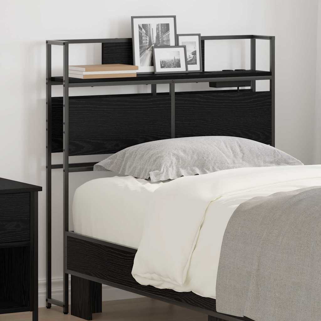 Cabecera de almacenamiento Gris sonoma Madera contrachapada