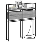 Cabecera de almacenamiento Gris sonoma Madera contrachapada
