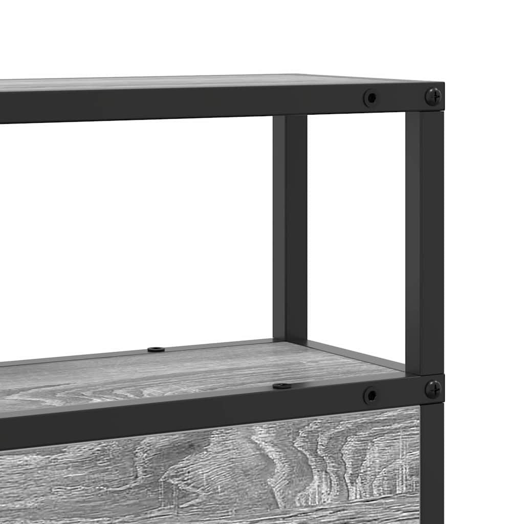 Cabecera de almacenamiento Gris sonoma Madera contrachapada