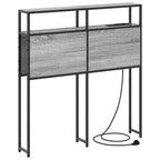 Cabecera de almacenamiento Gris sonoma Madera contrachapada