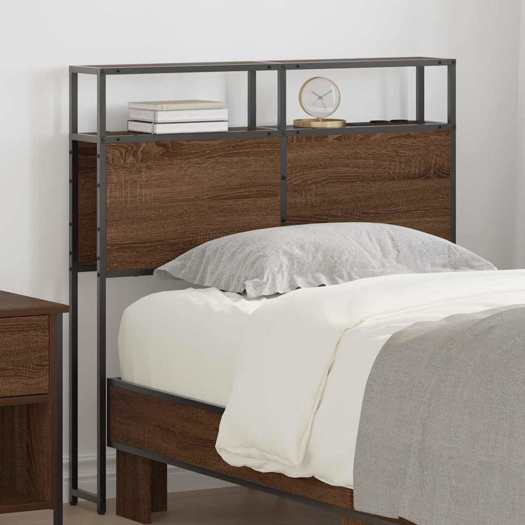 Cabecera de almacenamiento Gris sonoma Madera contrachapada