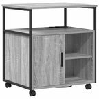 Gabinete con Estación de Carga Gris Sonoma 61 x 46 x 67 cm