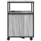 Gabinete con Estación de Carga Gris Sonoma 61 x 46 x 67 cm