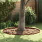 4 Pcs Rusted Lawn Edging 450 x 0.05 x 20 cm