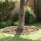 4 Pcs Rusted Lawn Edging 450 x 0.05 x 20 cm