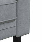 Sofá Gris Claro 182,5 x 74,5 x 74,5 cm Poliéster