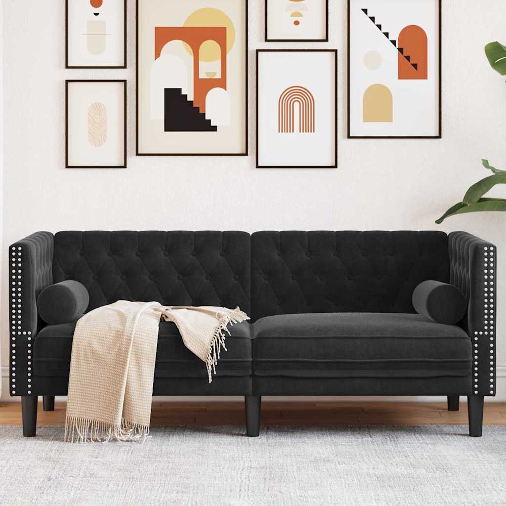Sofá Gris Claro 174 x 74,5 x 70,5 cm Terciopelo