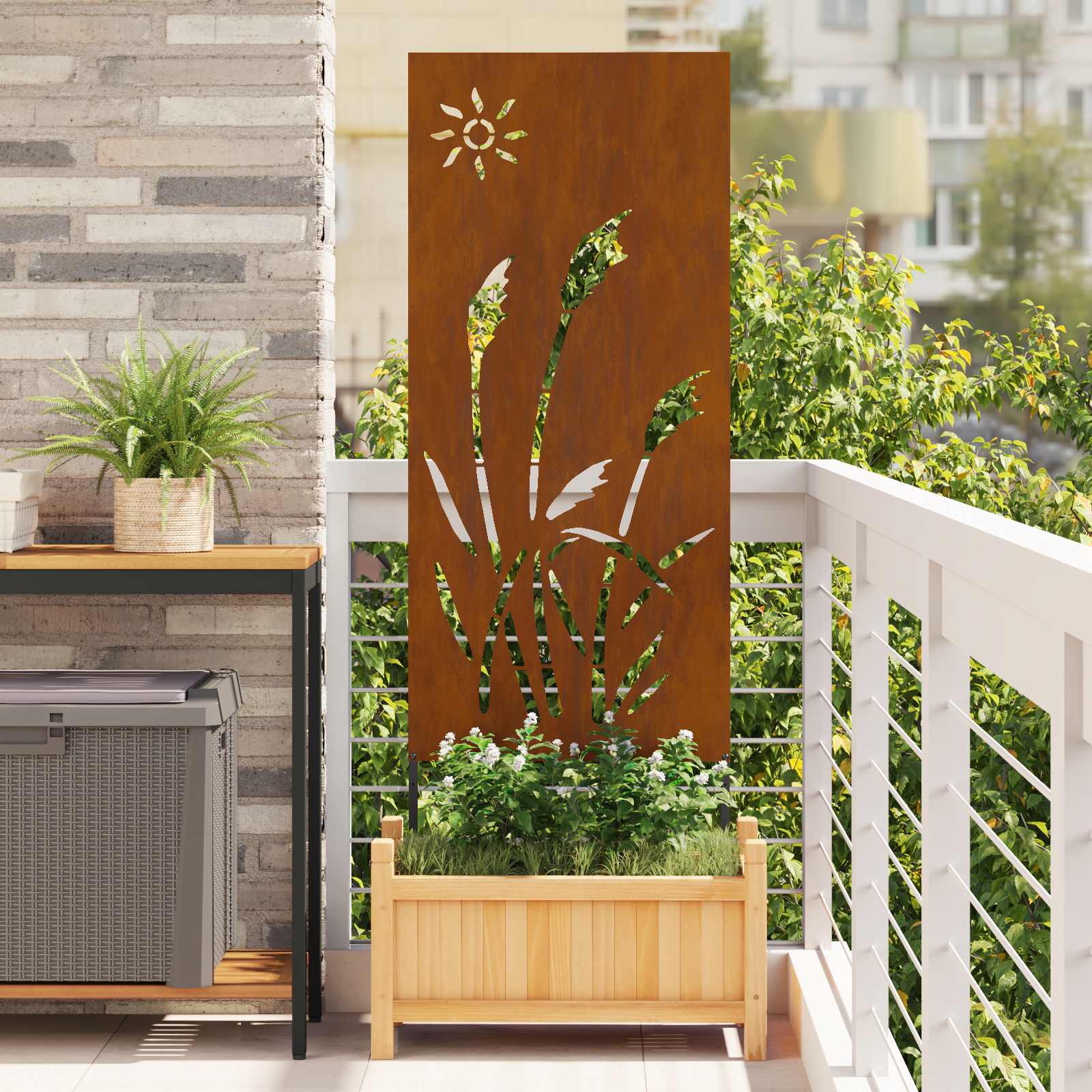 Pantalla de Privacidad para Jardín Animal Print 32 x 140 cm