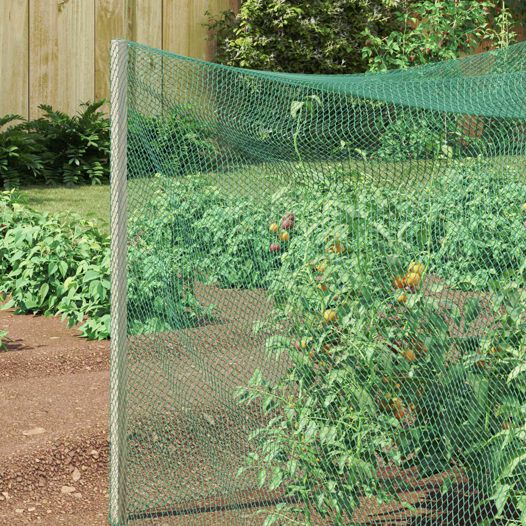 Red de protección para aves Verde 2 x 10 m Polietileno