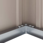 Caja de Almacenamiento para Jardín Negro 101 x 56,5 x 50 cm