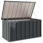 Caja de Almacenamiento para Jardín Negro 101 x 56,5 x 50 cm