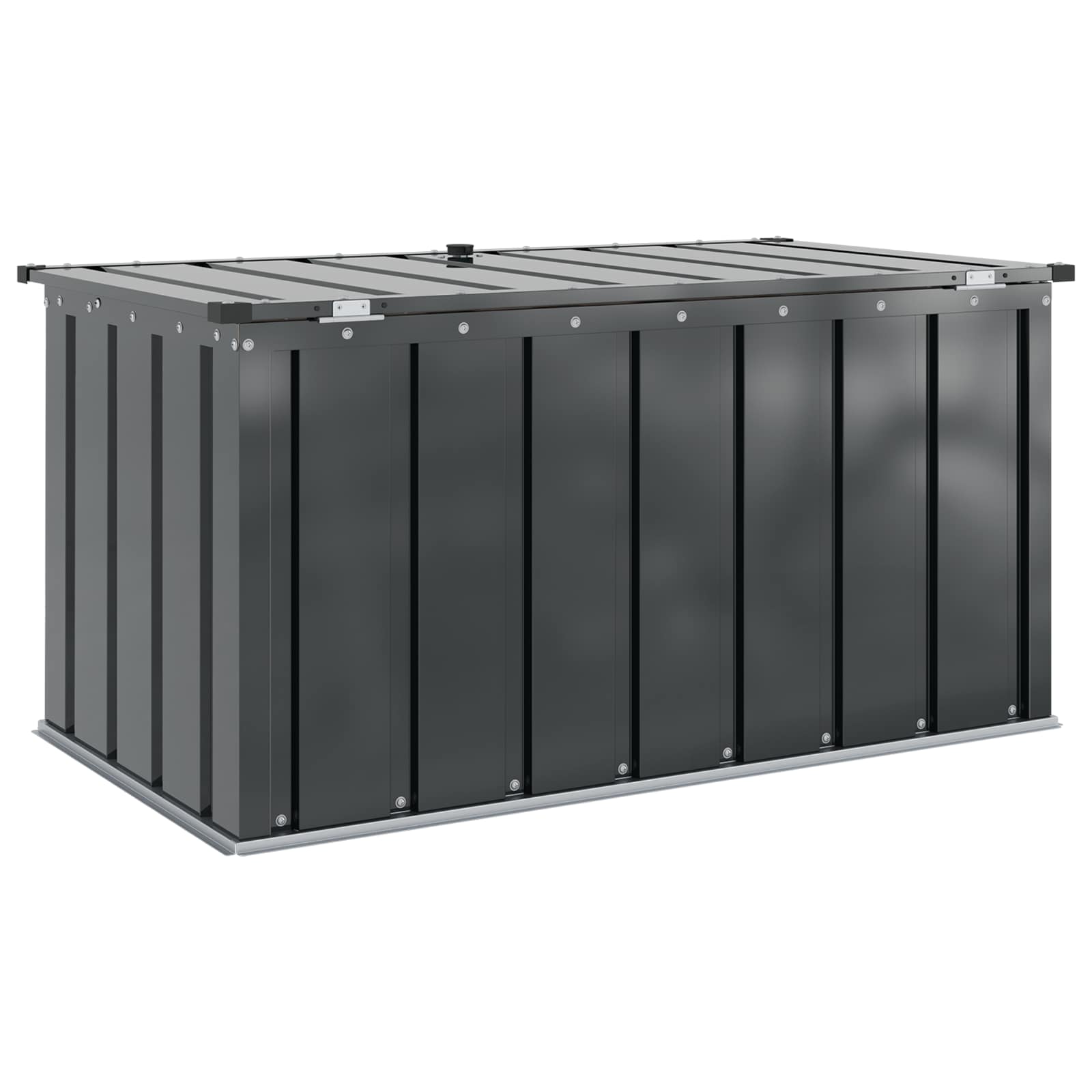 Caja de Almacenamiento para Jardín Negro 101 x 56,5 x 50 cm