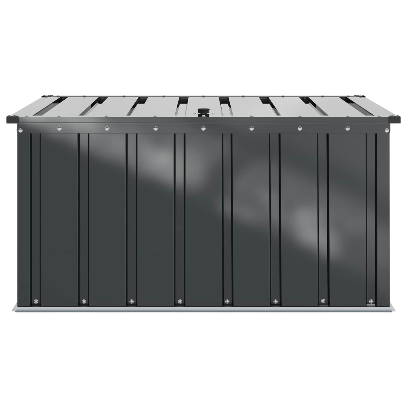 Caja de Almacenamiento para Jardín Negro 101 x 56,5 x 50 cm