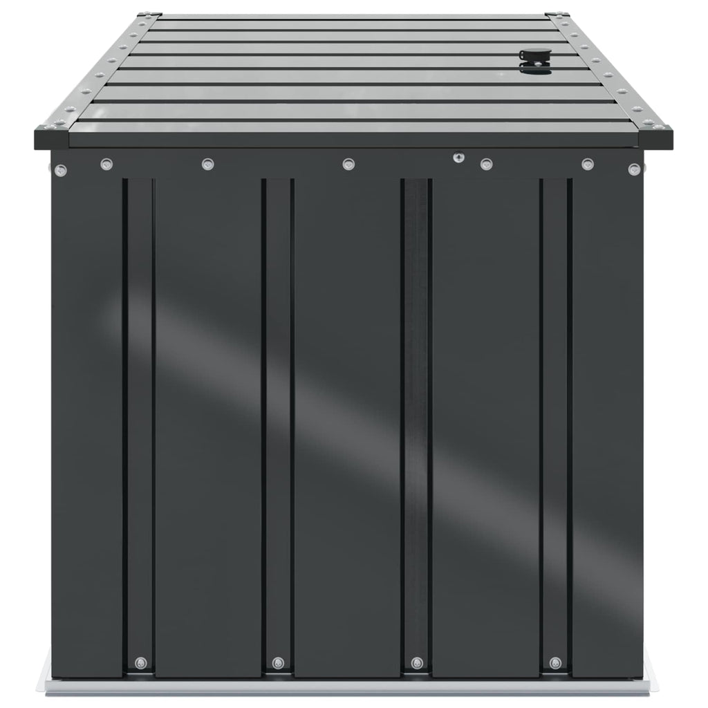 Caja de Almacenamiento para Jardín Negro 101 x 56,5 x 50 cm