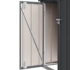 Caja de Almacenamiento para Jardín Negro 101,5 x 107 x 100 cm