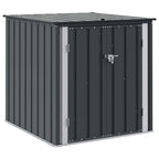Caja de Almacenamiento para Jardín Negro 101,5 x 107 x 100 cm