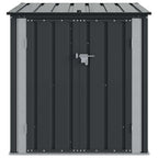Caja de Almacenamiento para Jardín Negro 101,5 x 107 x 100 cm