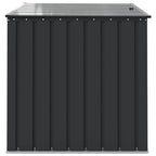 Caja de Almacenamiento para Jardín Negro 101,5 x 107 x 100 cm