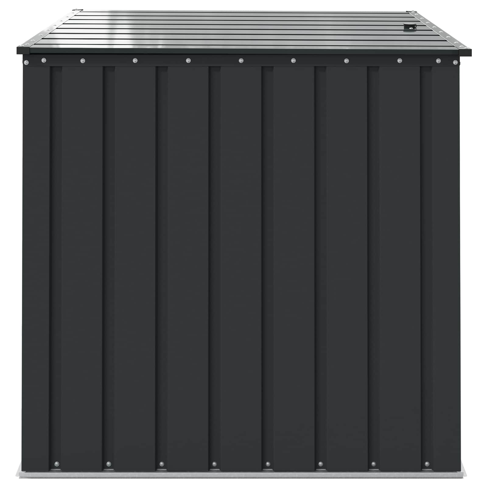 Caja de Almacenamiento para Jardín Negro 101,5 x 107 x 100 cm