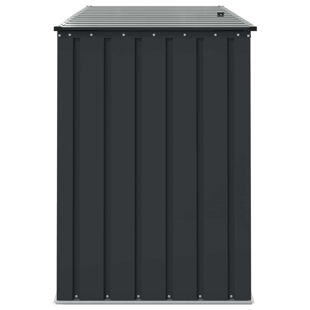 Caja de Almacenamiento para Jardín Negro 151,5 x 82 x 110,5 cm