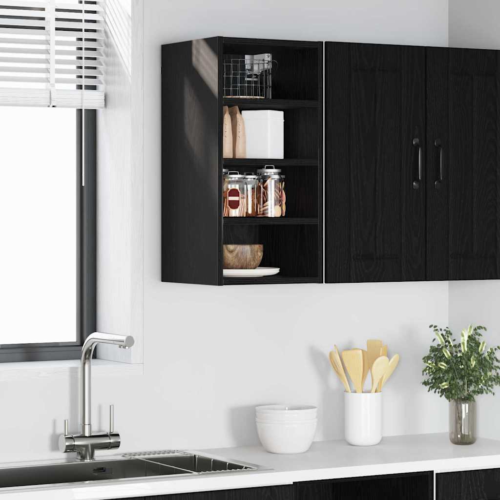 Gabinete Base de Cocina con cajón Roble Negro 40 x 46 x 81,5 cm
