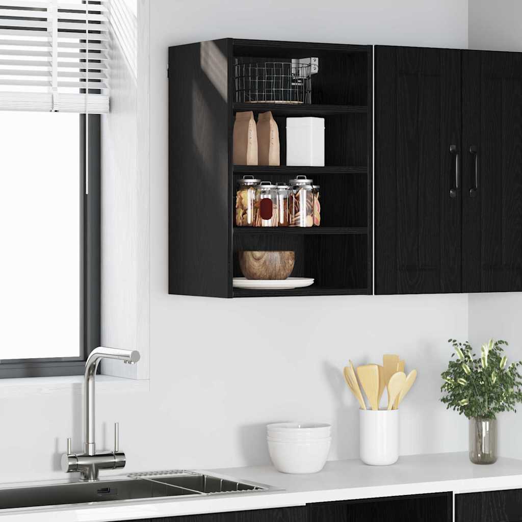 Gabinete Base de Cocina con cajón Roble Negro 40 x 46 x 81,5 cm